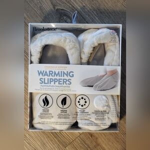 Brookstone Warming Slippers